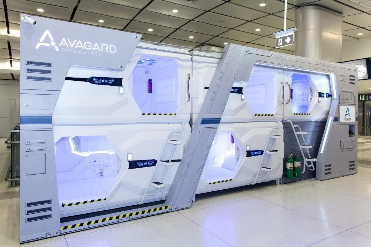 Avagard Capsule Hotel - Suvarnabhumi Airport Самутпракан Екстер'єр фото